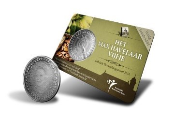 Coincard Het Max Havelaar Vijfje 5 euro verzilverd 2010 UNC