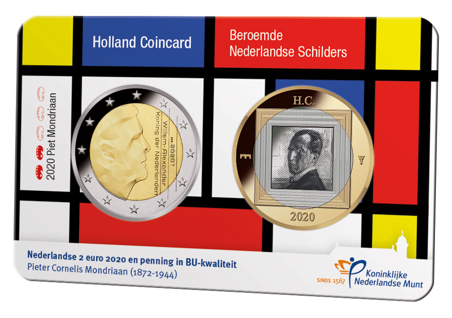 Coincard Holland coincard 2 euro 2020 BU