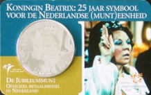 Coincard Jubileummunt 10 euro zilver 2005 UNC