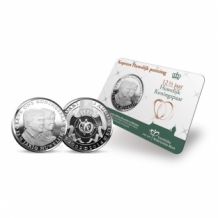 Coincard Koperen Huwelijk Penning 2014 BU