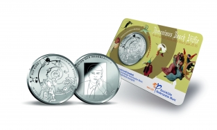 Coincard Het Bosch Vijfje 5 euro verzilverd 2016 BU