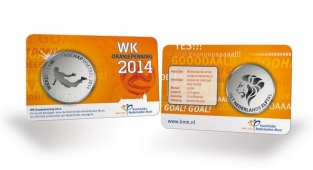 Coincard WK Oranjepenning 2014 BU