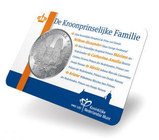 Coincard De Kroonprinselijke Familiepenning 2012 BU